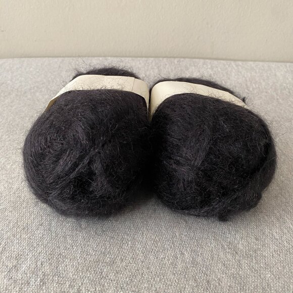 NWT Biches & Buches Le Gros Silk Mohair Colour Black Lot of 2 - Picture 6 of 7